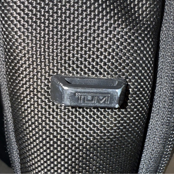 Tumi Alpha Bravo Davis Backpack Laptop Carry Bag Nylon Leather Black *READ - Picture 6 of 16